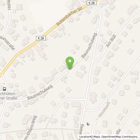 Standortübersicht der Tankstelle Torsten Gieseler in 57223 Kreuztal