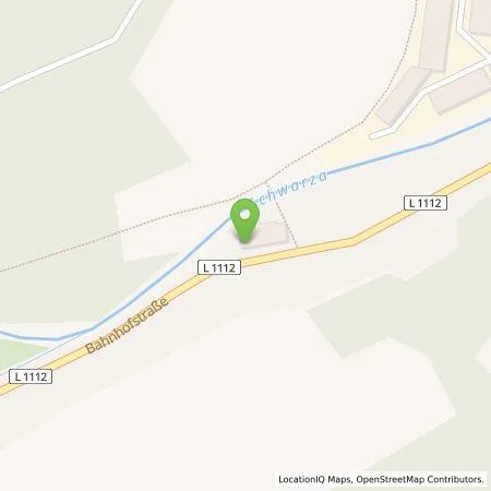 Standortübersicht der Tankstelle Ulrich Jahn in 98746 Katzhütte