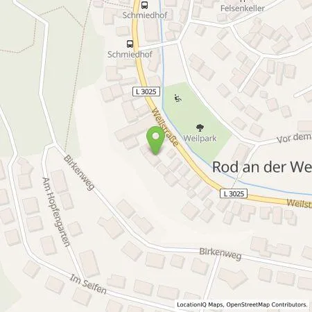 Standortübersicht der Tankstelle Ulrich  Grün in 61276 Weilrod