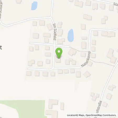 Standortübersicht der Tankstelle Waldemar Sonnengruen in 49152 Bad Essen