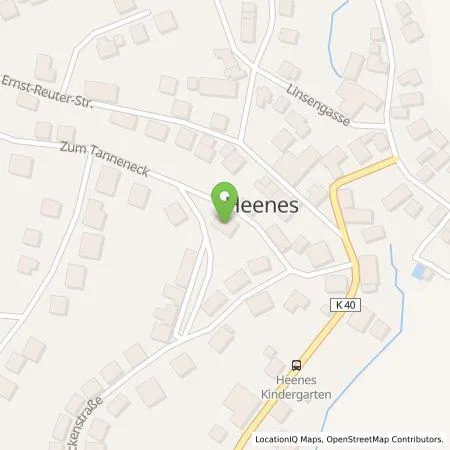 Standortübersicht der Tankstelle Waldemar  Janzen in 36251 Bad Hersfeld