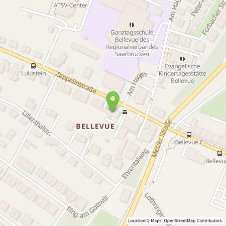 Standortübersicht der Tankstelle WD Kommunikationsgeräte Wagner Dieter GmbH in 66117 Saarbrücken