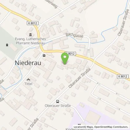 Standortübersicht der Tankstelle Wolfgang Hübner in 01689 Niederau