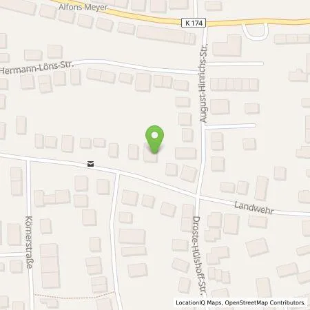 Standortübersicht der Tankstelle WPH ImmoBau GmbH in 49661 Cloppenburg