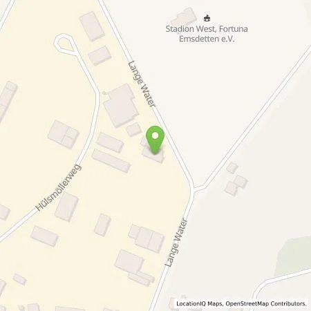 Standortübersicht der Tankstelle Zahntechnik Gerster GmbH in 48282 Emsdetten