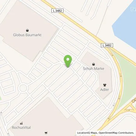 Standortübersicht der Tankstelle EnBW mobility+ AG und Co.KG in 65428 Rüsselsheim