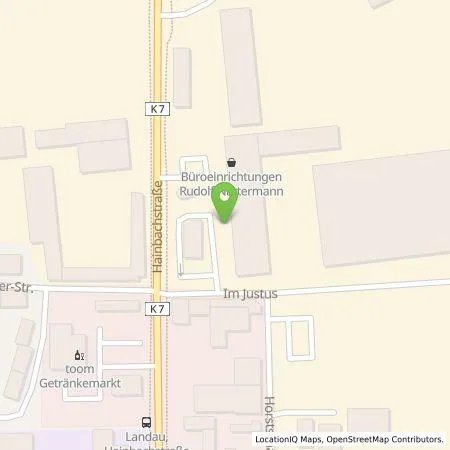 Standortübersicht der Tankstelle ESEL.CAB GmbH in 76829 Landau in der Pfalz