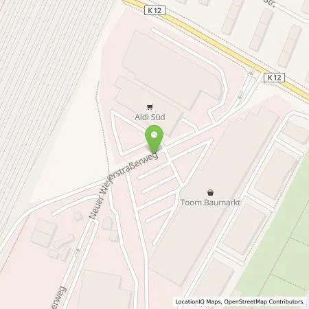 Standortübersicht der Tankstelle ALDI SÜD Immobilienverwaltungs-GmbH & Co. oHG in 50969 Köln