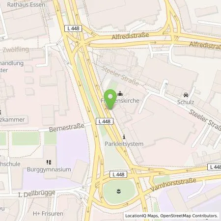 Standortübersicht der Tankstelle E.ON Drive Infrastructure GmbH in 45127 Essen