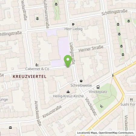 Standortübersicht der Tankstelle E.ON Drive Infrastructure GmbH in 44139 Dortmund