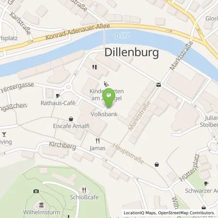 Standortübersicht der Tankstelle GreenCharge GmbH in 35683 Dillenburg