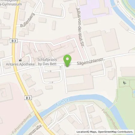 Standortübersicht der Tankstelle Comfortcharge GmbH in 29221 Celle