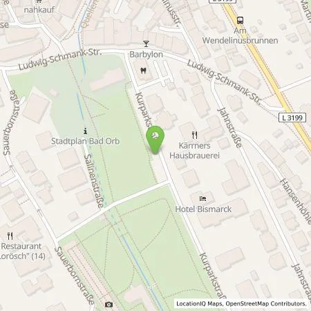 Standortübersicht der Tankstelle eze.network GmbH in 63619 Bad Orb