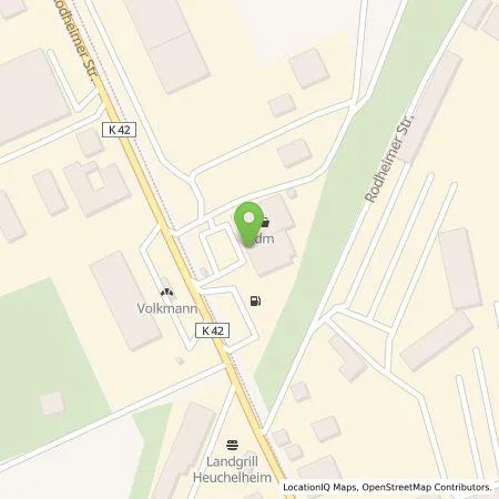 Standortübersicht der Tankstelle EnBW mobility+ AG und Co.KG in 35452 Heuchelheim