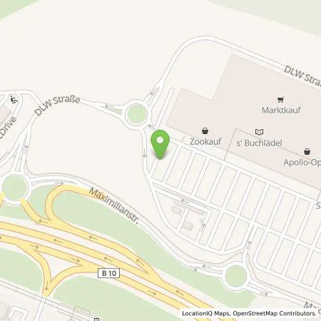 Standortübersicht der Tankstelle EnBW mobility+ AG und Co.KG in 76744 Wörth am Rhein