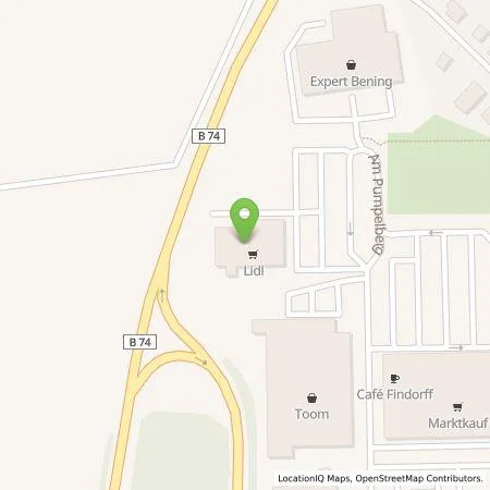 Standortübersicht der Tankstelle Lidl Dienstleistung GmbH & Co. KG in 27711 Osterholz-Scharmbeck