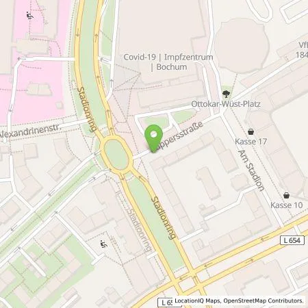 Standortübersicht der Tankstelle eze.network GmbH in 44791 Bochum