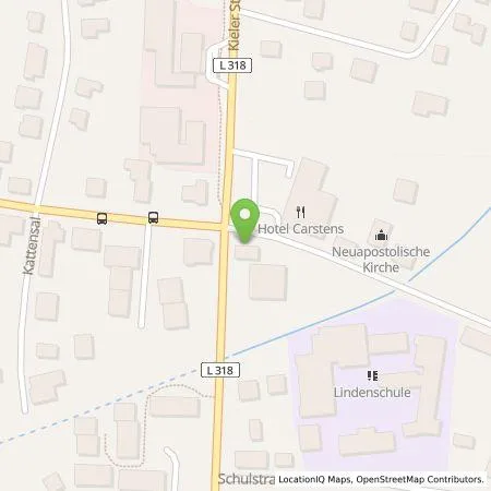 Standortübersicht der Tankstelle KNÖV-NetT (Breitband) GmbH & Co.KG in 24582 Bordesholm