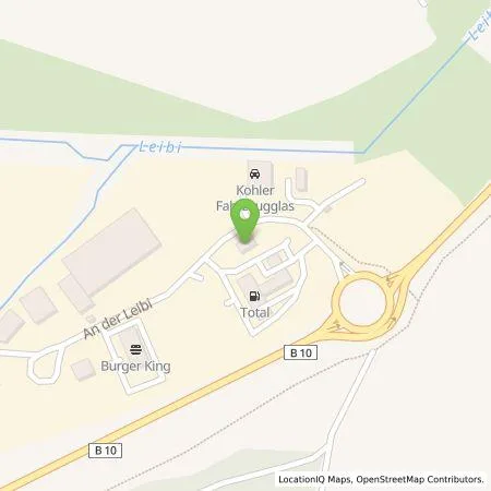 Standortübersicht der Tankstelle Circle K Deutschland GmbH in 89278 Nersingen