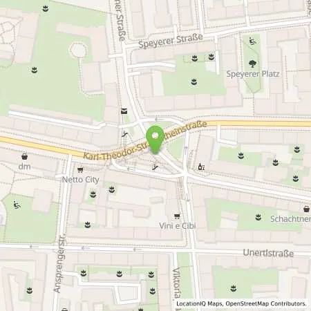 Standortübersicht der Tankstelle SWM Versorgungs GmbH in 80801 München