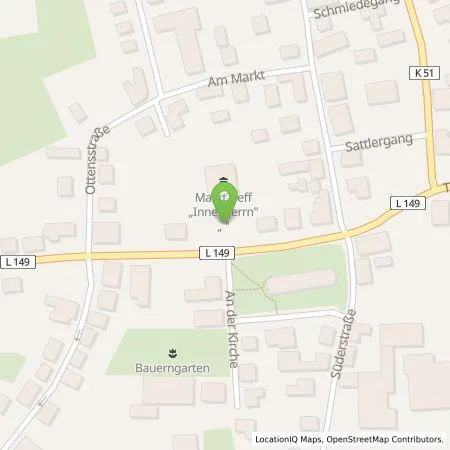 Standortübersicht der Tankstelle Leitungstiefbau Dithmarschen GmbH in 25779 Hennstedt