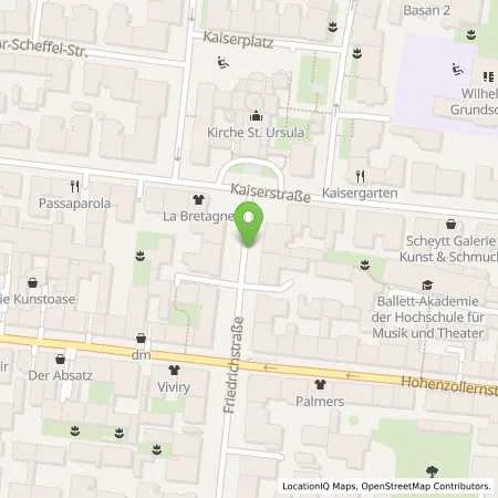 Standortübersicht der Tankstelle SWM Versorgungs GmbH in 80801 München