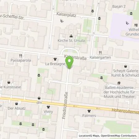 Standortübersicht der Tankstelle SWM Versorgungs GmbH in 80801 München