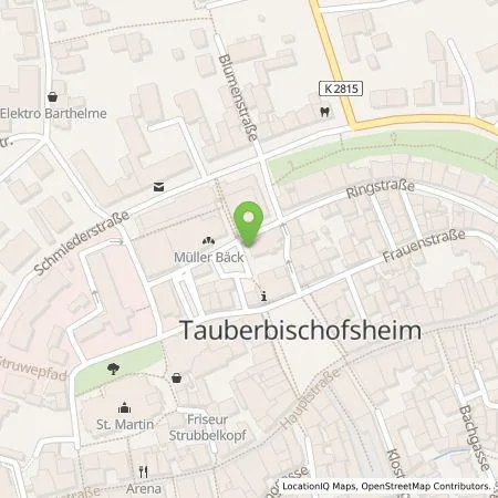 Standortübersicht der Tankstelle Regioladen+ GmbH & Co.KG in 97941 Tauberbischofsheim