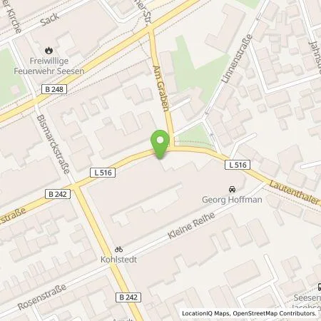 Standortübersicht der Tankstelle Oliver Göcke in 38723 Seesen