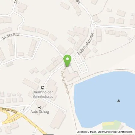 Standortübersicht der Tankstelle Westenergie Metering GmbH in 55774 Baumholder