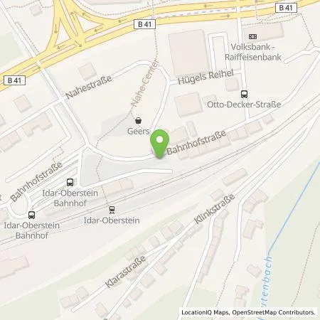 Standortübersicht der Tankstelle Westenergie Metering GmbH in 55743 Idar-Oberstein