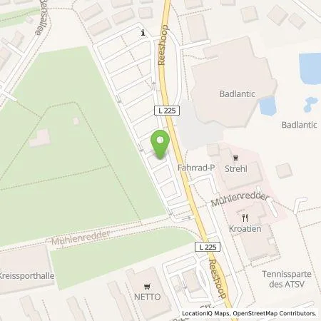 Standortübersicht der Tankstelle Stadtwerke Ahrensburg GmbH in 22926 Ahrensburg