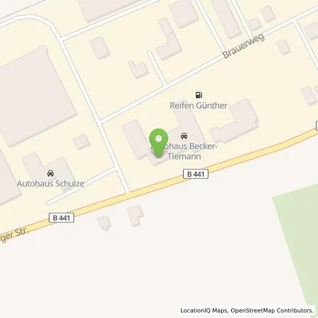 Standortübersicht der Tankstelle Autohaus Becker-Tiemann Schaumburg GmbH & Co. KG in 31515 Wunstorf