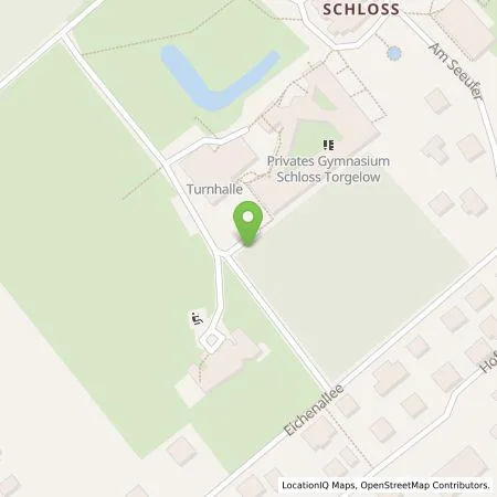 Standortübersicht der Tankstelle Schloss Torgelow, privates Internatsgymnasium Helge Lehmann KG in 17192 Torgelow am See