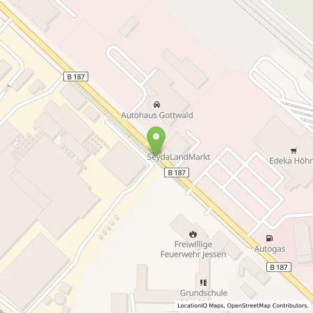 Standortübersicht der Tankstelle Autohaus Gottwald e.K. in 06917 Jessen (Elster)