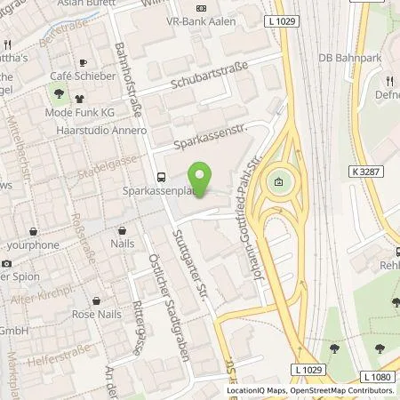 Standortübersicht der Tankstelle Kreissparkasse Ostalb in 73430 Aalen