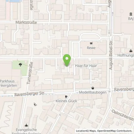 Standortübersicht der Tankstelle Netgate-IT A. Herden in 33602 Bielefeld