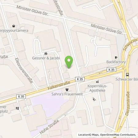 Standortübersicht der Tankstelle Gessner & Jacobi GmbH & Co. KG in 30449 Hannover