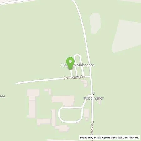 Standortübersicht der Tankstelle Gut Köbbinghof GmbH & Co. KG in 59519 Möhnesee