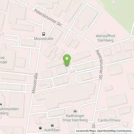 Standortübersicht der Tankstelle Hellmut Krüger Heizung - Sanitär GmbH & Co. KG in 82319 Starnberg