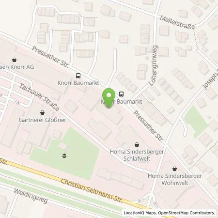 Standortübersicht der Tankstelle Würth Elektrogroßhandel GmbH & Co. KG in 92637 Weiden