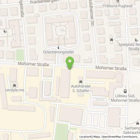 Standortübersicht der Tankstelle Würth Elektrogroßhandel GmbH & Co. KG in 01159 Dresden