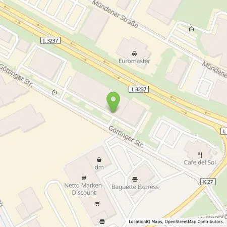 Standortübersicht der Tankstelle Würth Elektrogroßhandel GmbH & Co. KG in 34123 Kassel