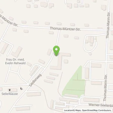 Standortübersicht der Tankstelle Wohnungsgenossenschaft Freiberg eG in 09599 Freiberg