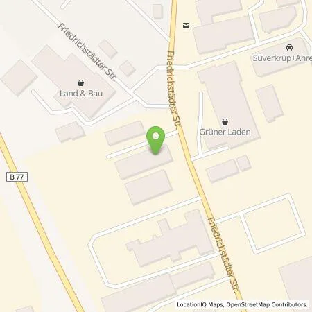 Standortübersicht der Tankstelle MJM Werkzeug-Vertriebsgesellschaft mbH & Co. KG in 24768 Rendsburg