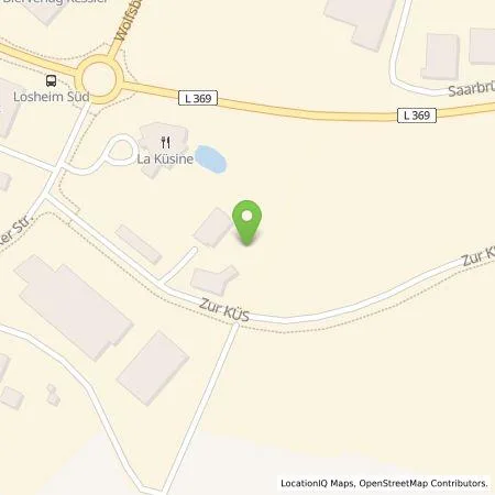 Standortübersicht der Tankstelle DSW GmbH in 66679 Losheim am See