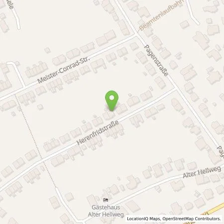 Standortübersicht der Tankstelle Jens Michael Peters in 59494 Soest