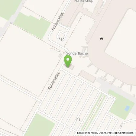 Standortübersicht der Tankstelle Borussia VfL 1900 Mönchengladbach GmbH in 41179 Mönchengladbach