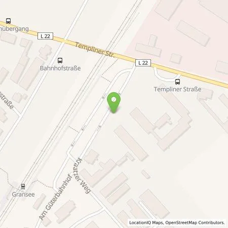 Standortübersicht der Tankstelle Christian Heuberger in 16775 Gransee