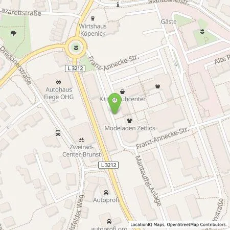 Standortübersicht der Tankstelle Gans Orthopädie & Schuhtechnik / Einzelunternehmen in 34369 Hofgeismar